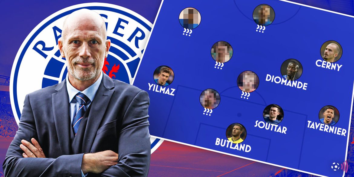 Clement unleashes 3 new signings in predicted Rangers lineup vs Hearts