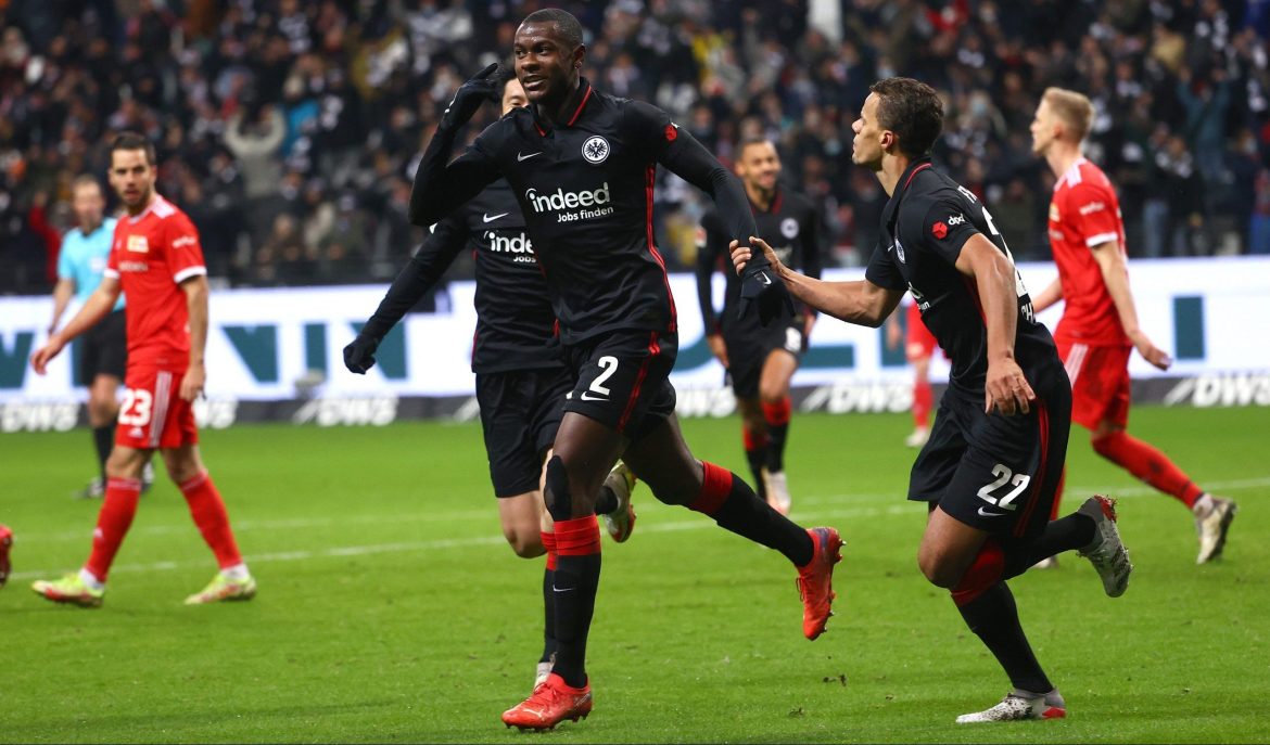 Spurs leading Evan Ndicka race