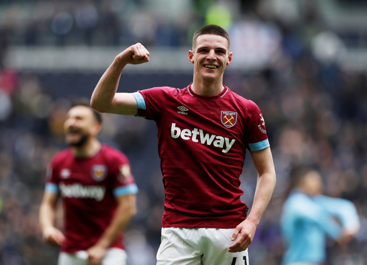 McAvennie believes West Ham can get around £60-80m for Declan Rice
